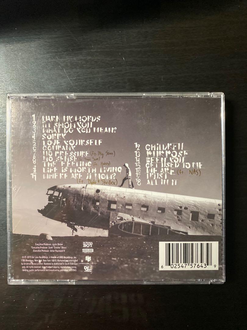 Justin Bieber - Purpose Album (Physical CD), Hobbies & Lifestyle
