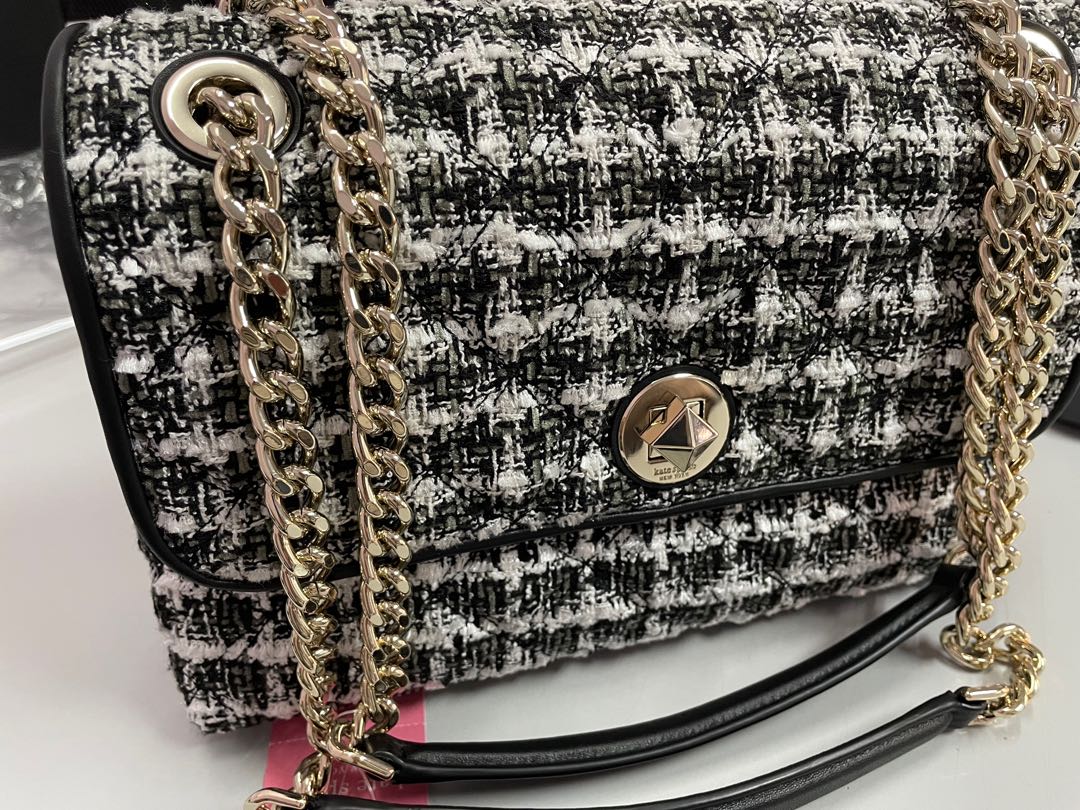 Natalia tweed tote sale