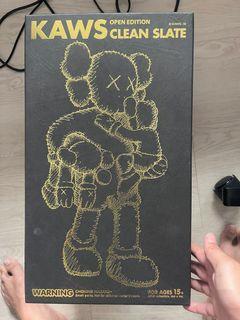 Kaws clean slate black