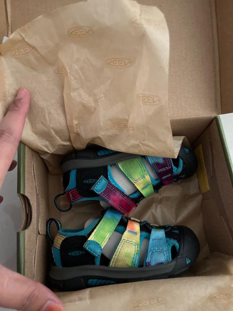 Keen newport H2 rainbow tie dye