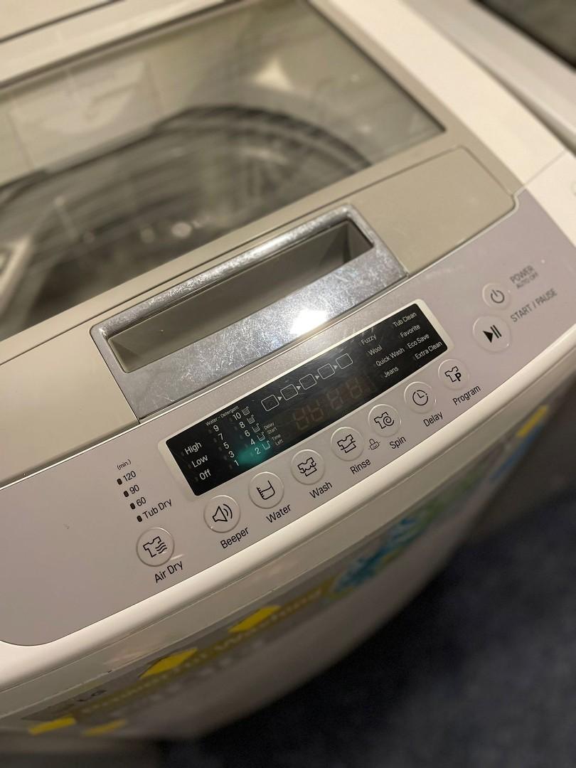 LG 10kg, Turbo Drum Top Load Washing Machine WFT1015, TV & Home