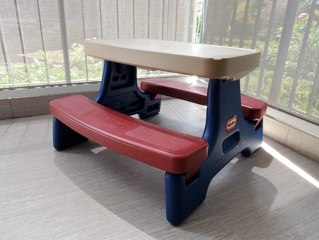 Little Tikes Picnic Bench, Babies & Kids, Baby Nursery & Kids Furniture