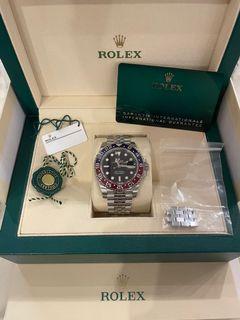 LNIB March 2021 Rolex Pepsi 126710BLRO