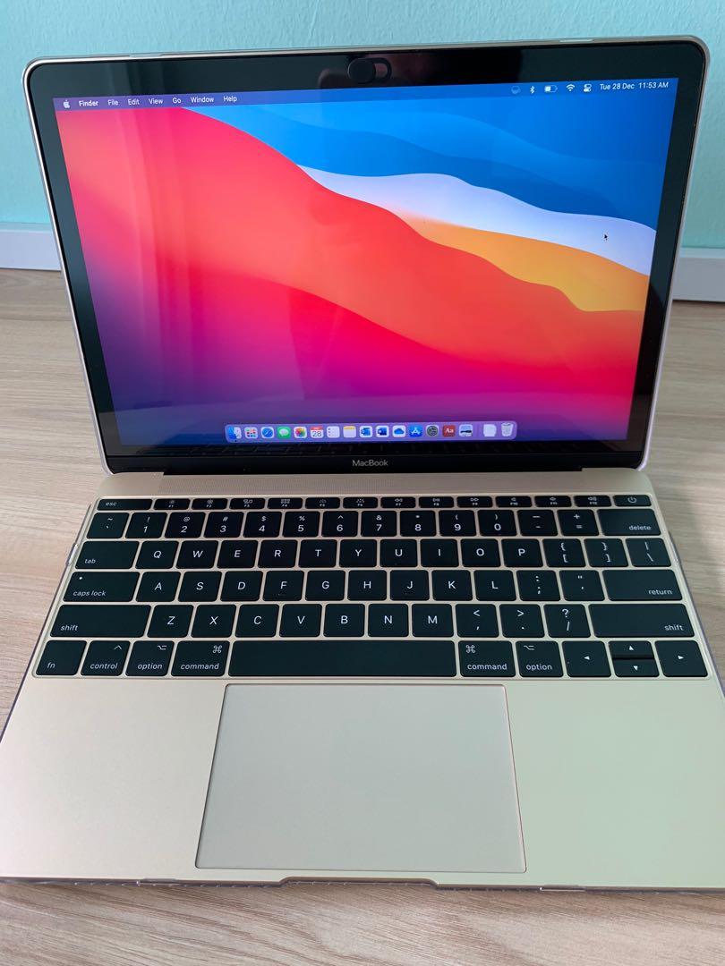 Macbook 17 12 Inch Gold 8gb 256gb A1534 Computers Tech Laptops Notebooks On Carousell