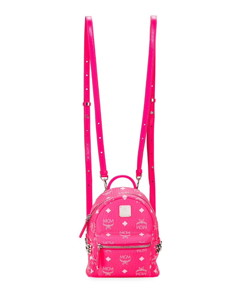 Mcm deals neon backpack