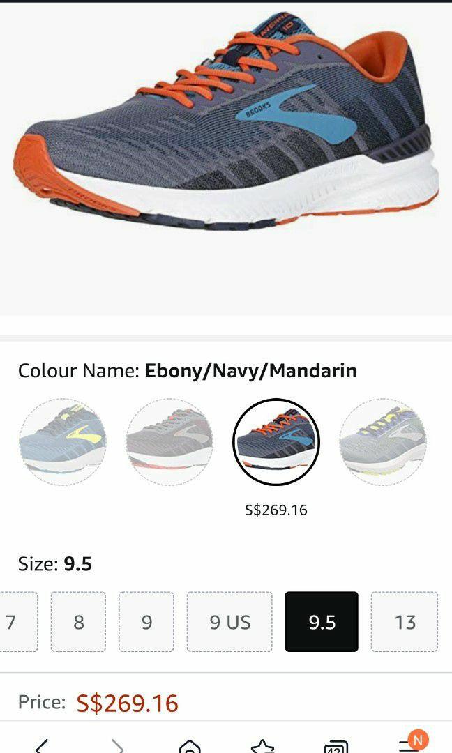 Mens Brooks Ravenna 10 running shoes Men s Fashion Footwear