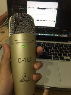 Mic USB condenser Behringer C1U