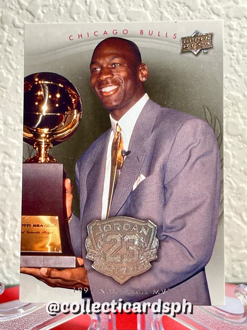 Michael Jordan Upper Deck Legacy 1991 NBA Finals MVP Hobbies