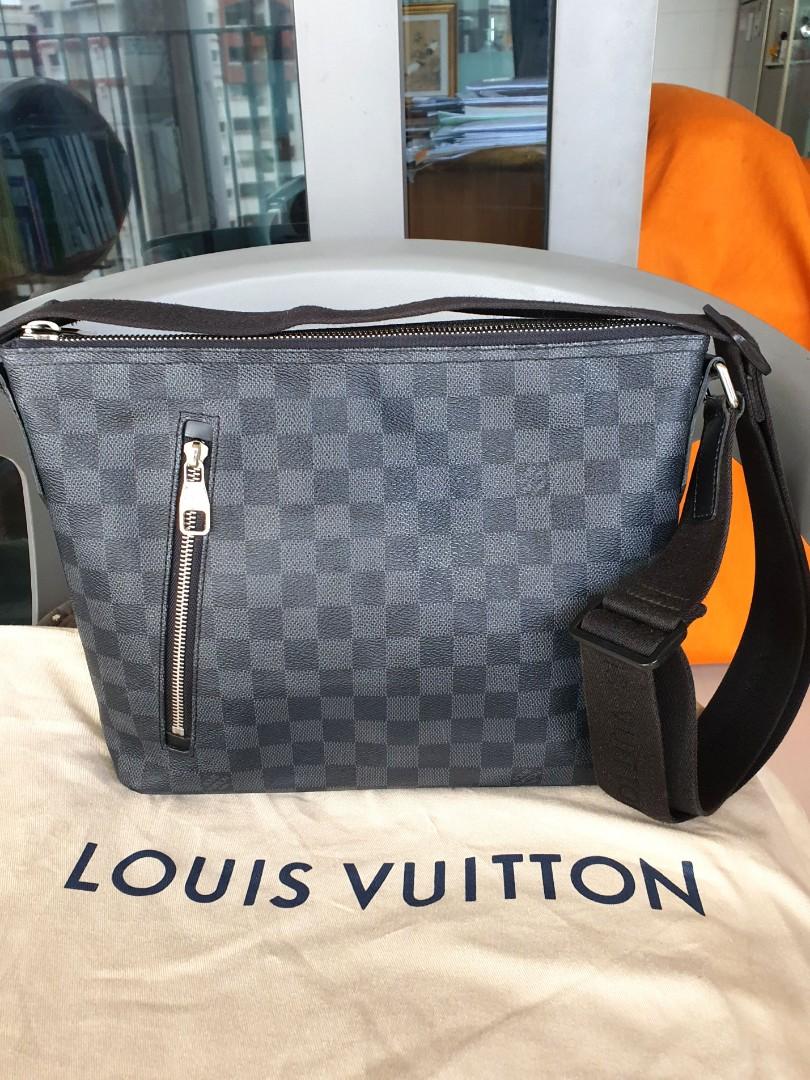 AUTHENTIC LOUIS VUITTON MICK PM DAMIER GRAPHITE SLING BAG MADE IN FRANCE,  Luxury, Bags & Wallets on Carousell