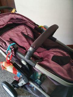 mothercare journey chrome 3 way baby stroller babies kids going out strollers on carousell