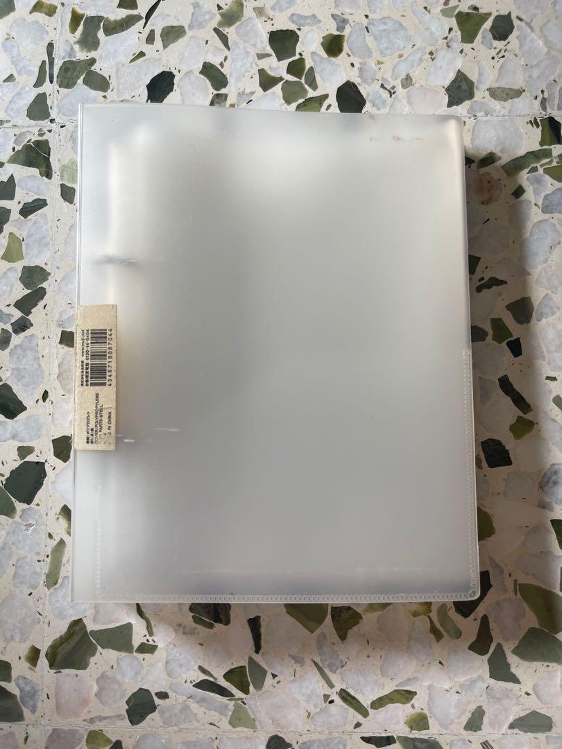 Muji A5 2 Ring Binder, Hobbies & Toys, Stationery & Craft, Stationery