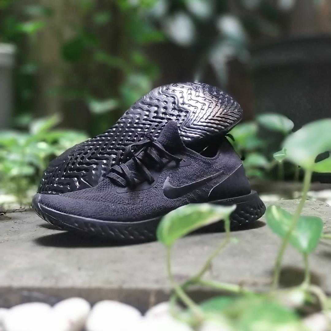 NIKE EPIC REACT FLYKNIT FULL BLACK LIMITED EDITION ORIGINAL