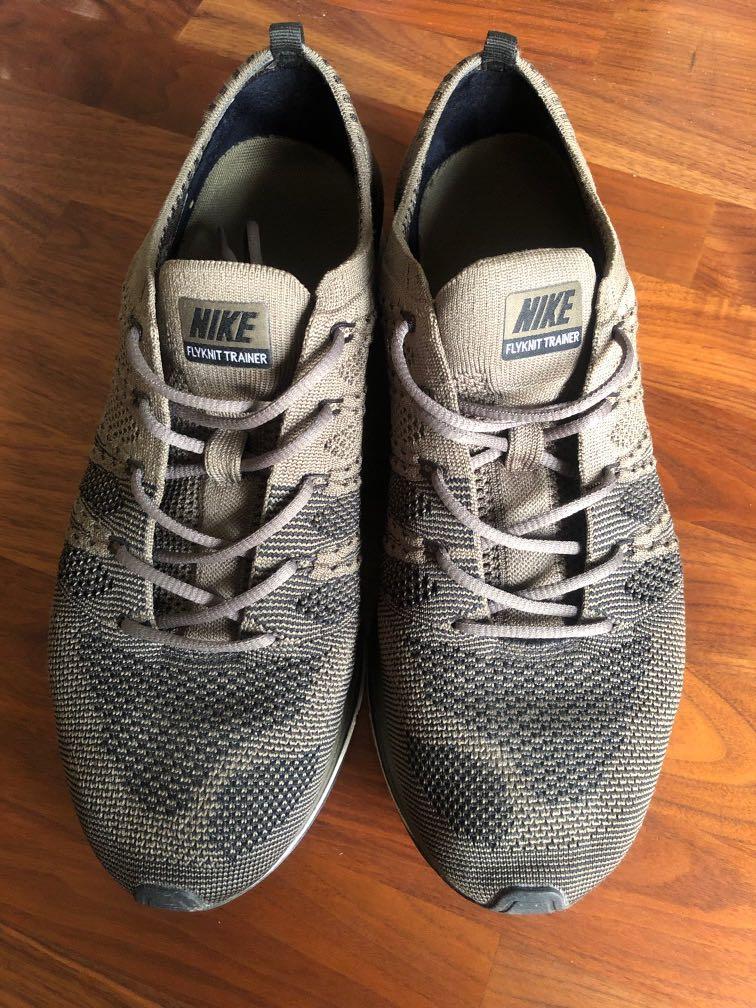 Nike Flyknit Trainer Medium Olive Men s Fashion Footwear Sneakers on Carousell