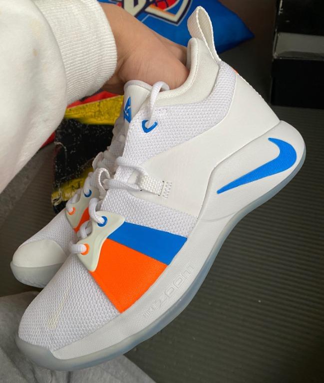 Nike pg 2 white ice discount