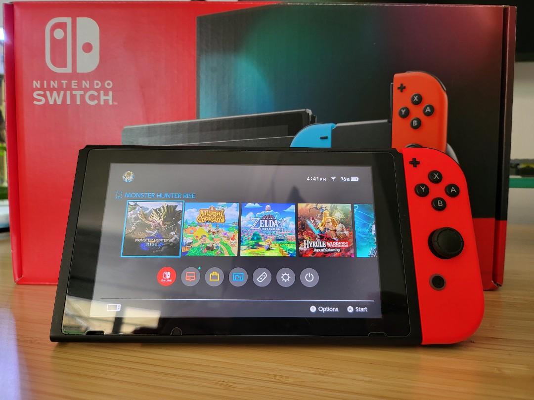 Nintendo Switch 2nd Edition Video Gaming Video Game Consoles