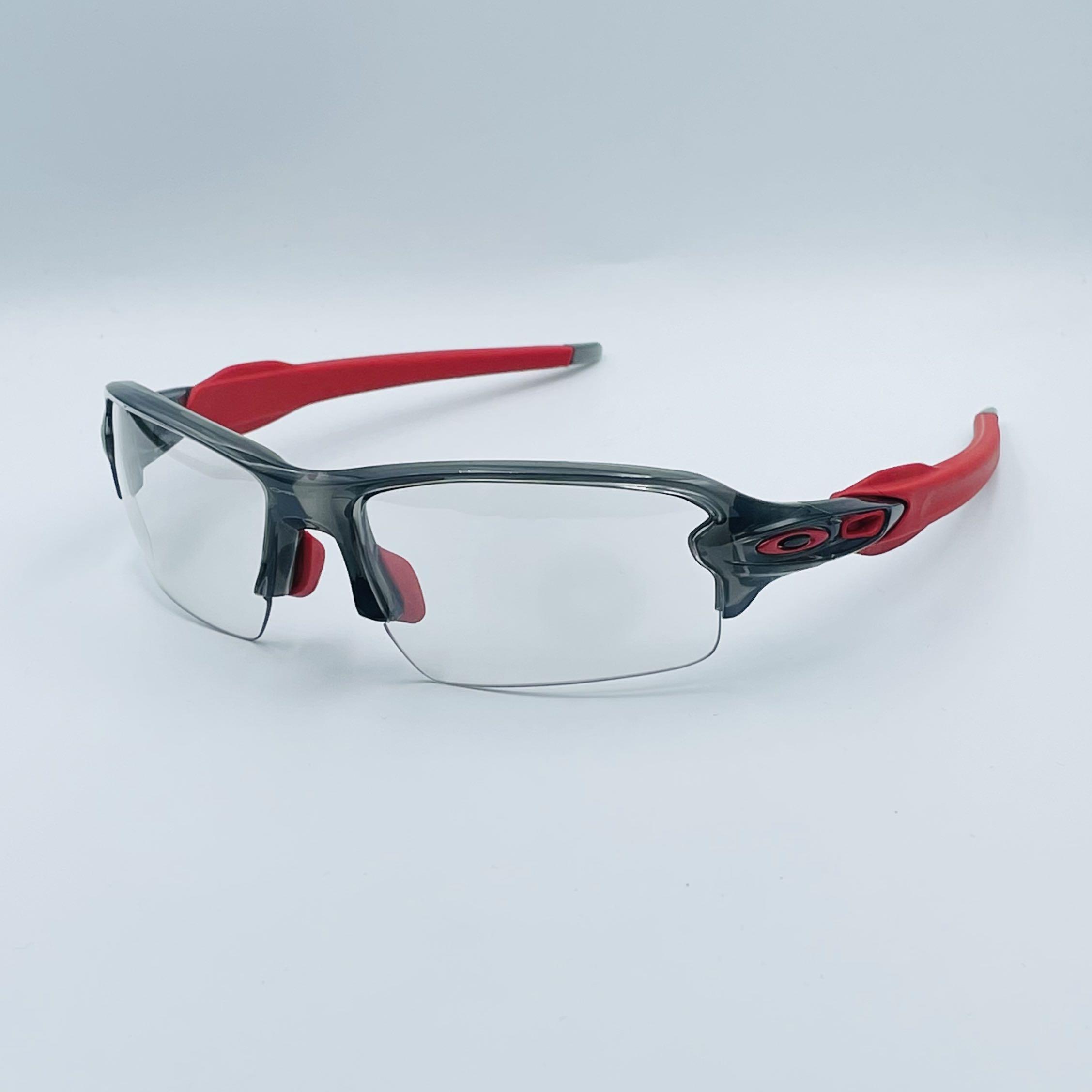 Oakley flak 2.0 grey smoke sales