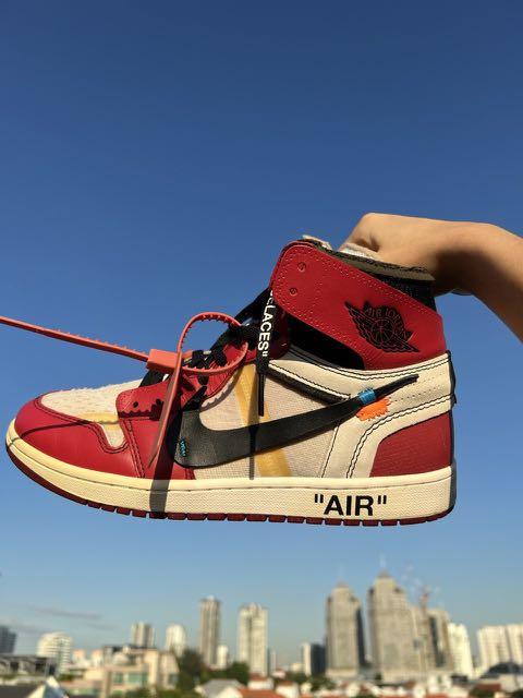 Jordan 1 chicago off white price discount