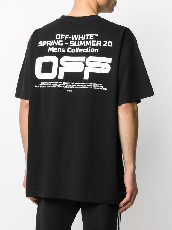 Off White Spring Summer 2020 T shirt Men s Fashion Tops Sets