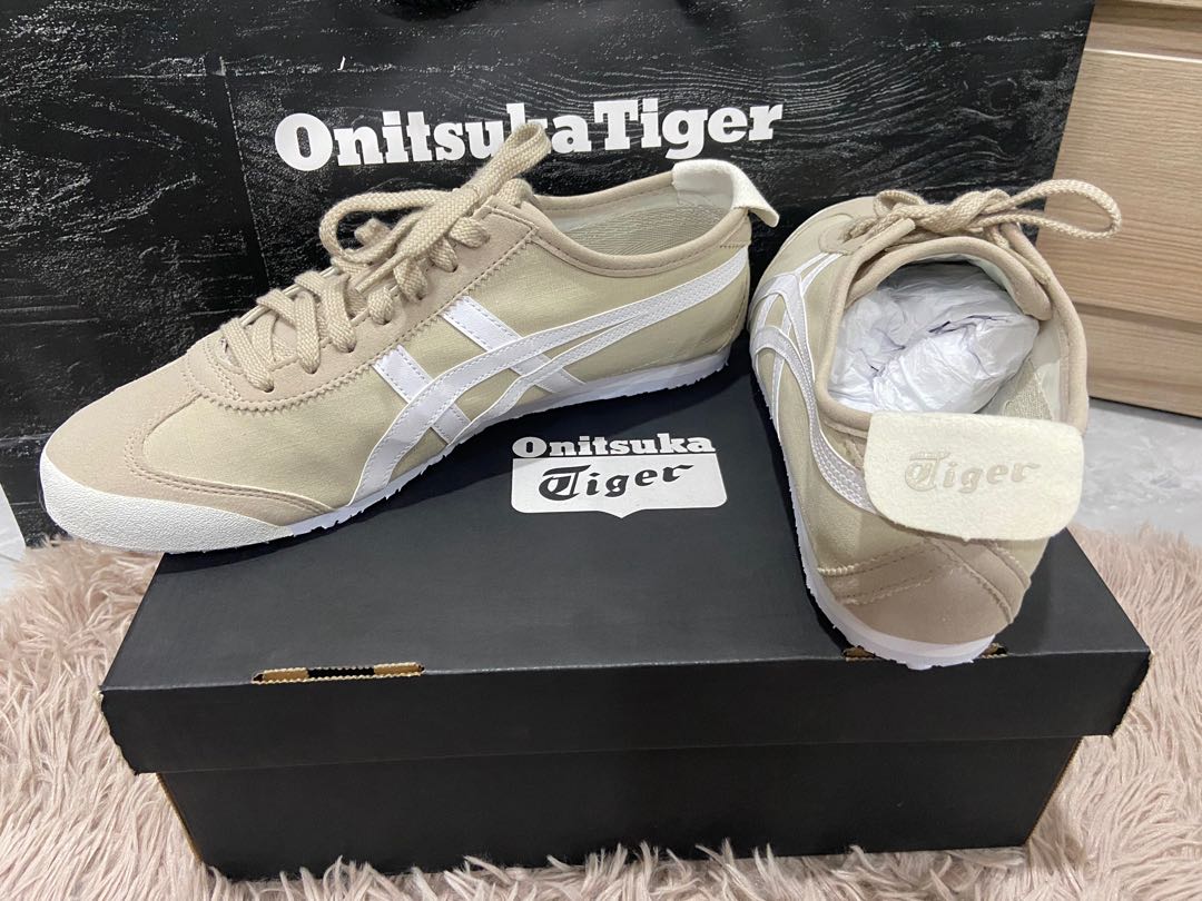 Onitsuka Tiger Mexico 66 Simply Taupe White Women s Fashion