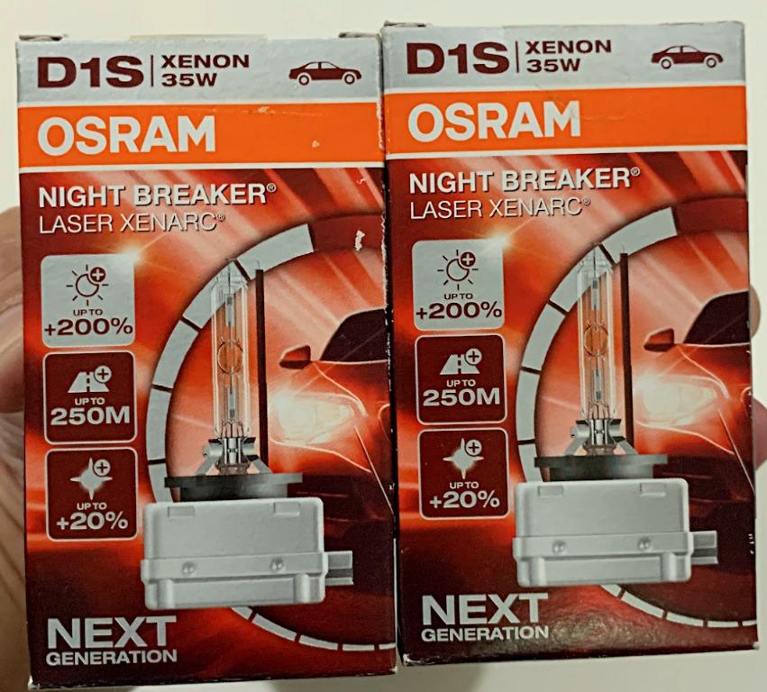 D1S Osram Night Breaker Laser Xenarc +200% 35W.