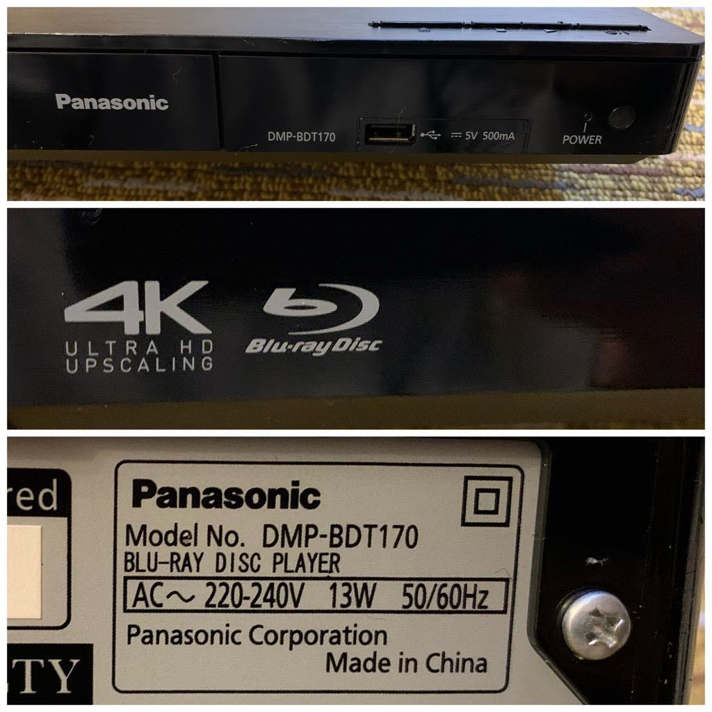Panasonic DMP-BDT170 3D Blue Blu-Ray Disk / DVD Player 藍光碟機 