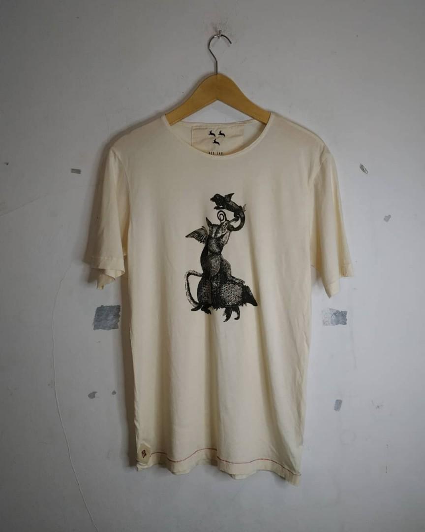 Paul Smith x red ear t shirt Fesyen Pria Pakaian Atasan di