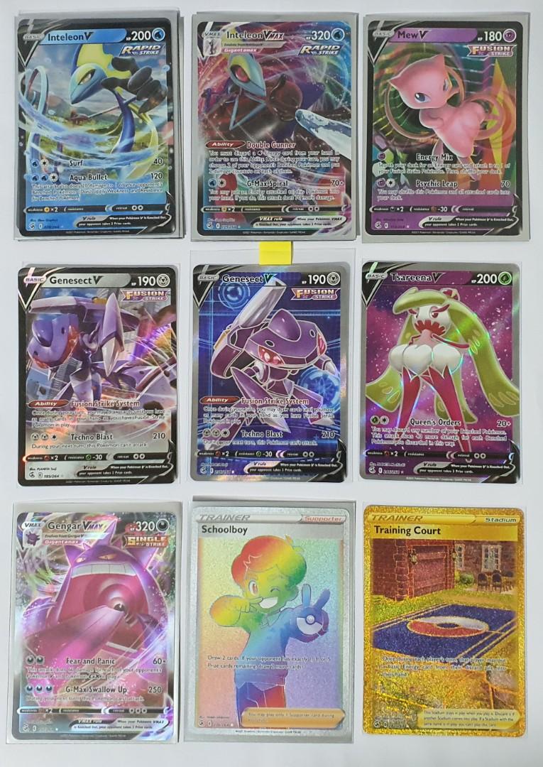 POKEMON TCG SWSH05 BATTLE STYLES SINGLES REVERSE HOLO ULTRA RARE V VMAX 