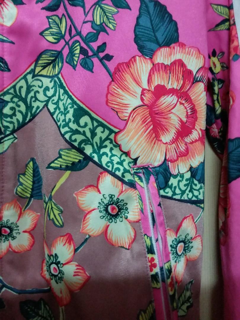 Adidas jacket best sale floral