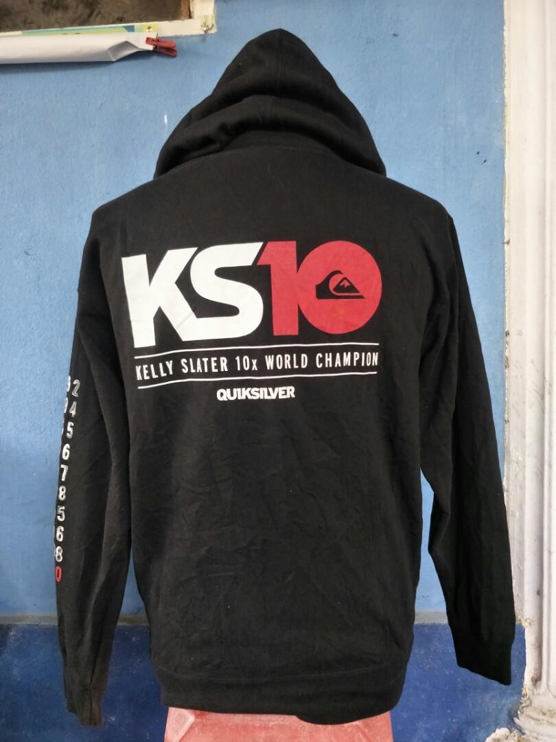 Quicksilver Kelly Slater Zipper Up Hoodie, Men's Fashion, Tops & Sets ...