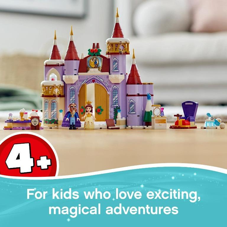 READY STOCK LEGO 43180 Disney Princess Belle s Castle Winter