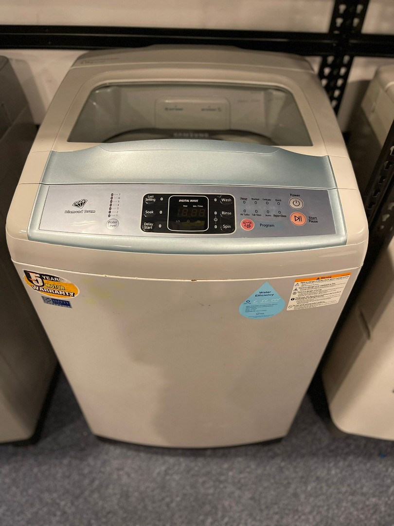 Samsung 8KG Top Load Washing Machine WA10G9, TV & Home Appliances, Washing Machines and Dryers