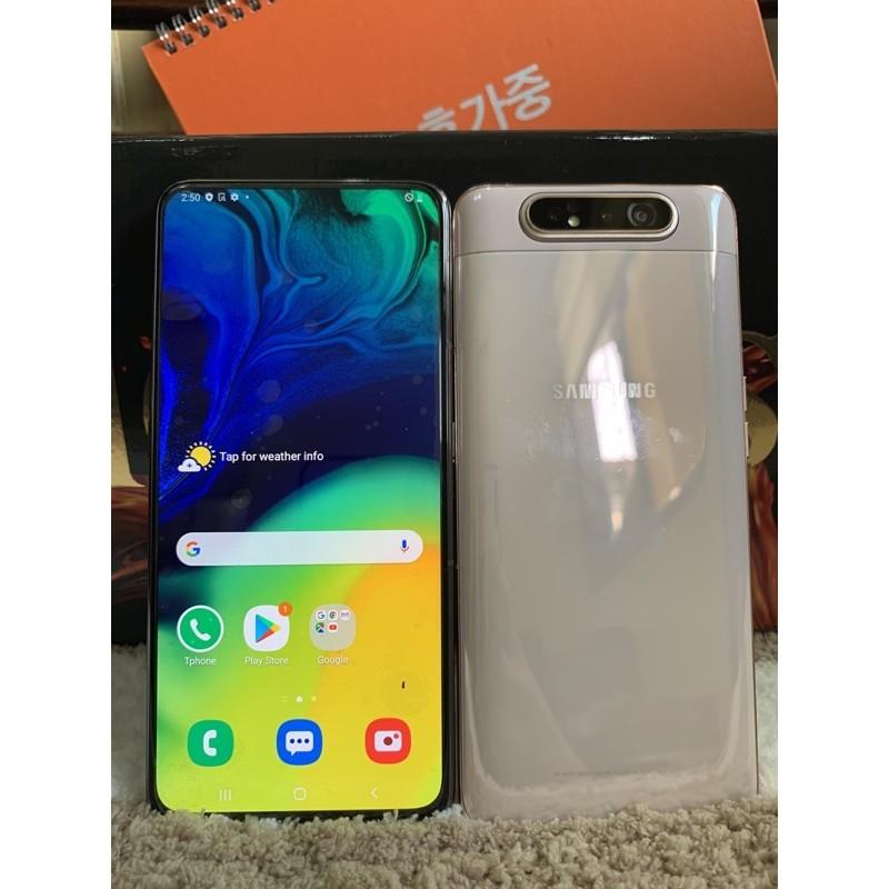 Samsung A80 (Category: Samsung) located in Ballesteros. Submitted by lazpaul (Listing ID 1133962247, Image 2). Description: Samsung A80 Battery Type：Not Detachable ROM：128G Origin：korea Origin) Item Condition：Pre owned slightly used Operation System：Android Biometrics Technology：Fingerprint Recognition Standby Time：Other Front Camera Quantity：3 Rear Camera Pixel：8MP Battery Capacity(mAh)：3700 Fast Charging：Adaptive Fast Charge Phone Type：Smart Ph