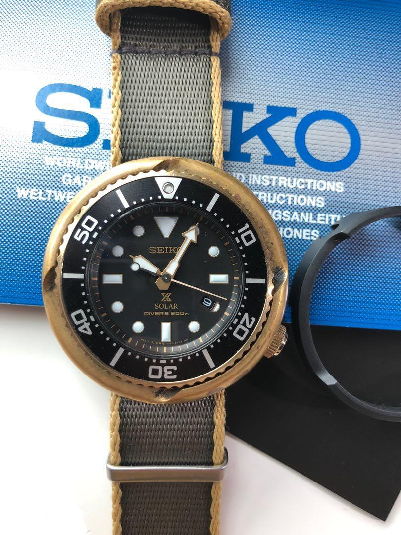 Seiko SBDN028 solar tuna full set 3000