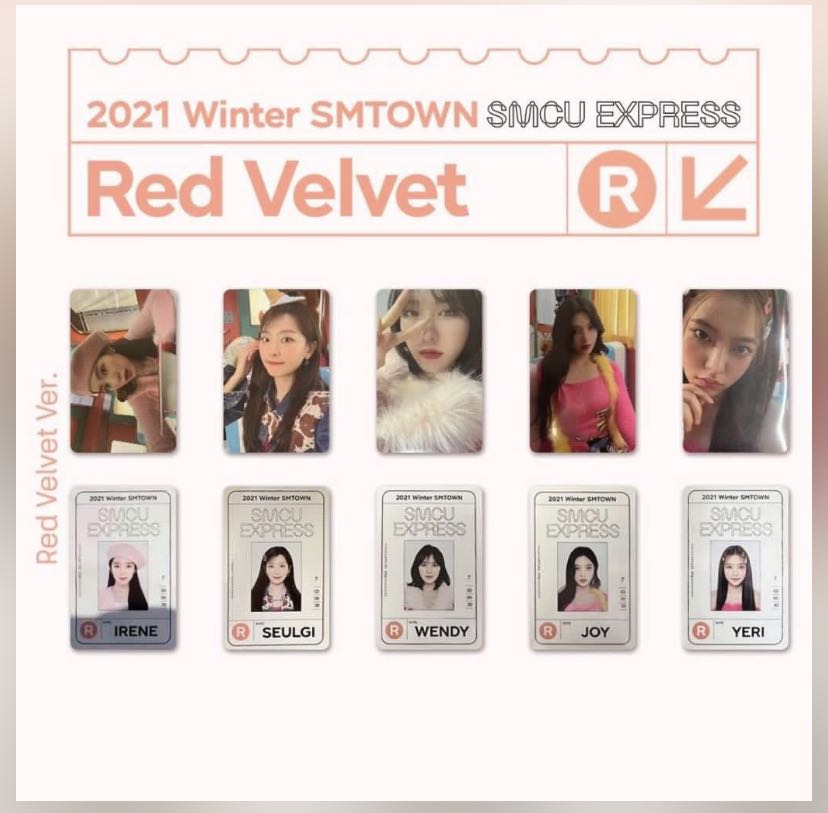 高品質の人気 SMTOWN SMCU トレカ ウェンディ Velvet Red K-POP 
