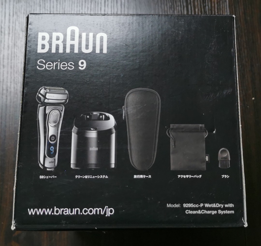 全新現貨‼️ Braun Series 9 9295cc-P Wet & Dry Men's Electric