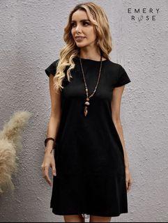 SHEIN black dress with pockets