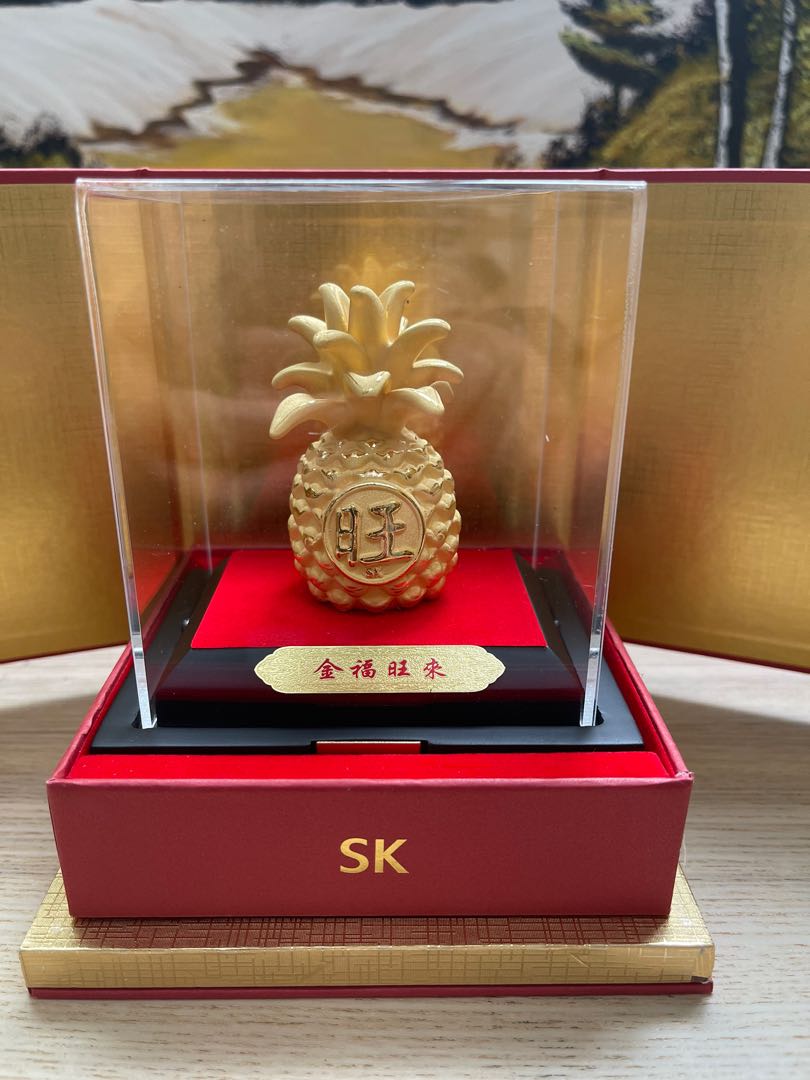Gold pineapple jewelry hot sale