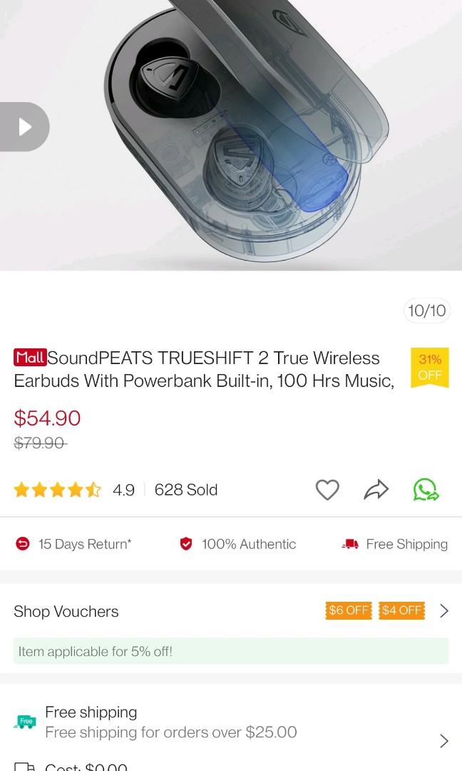 Soundpeats true shift 2