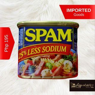 SPAM 25% Less Sodium by AKSP Cornerツ