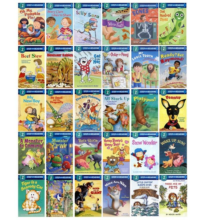 Step into Reading level 2 (30 books), 興趣及遊戲, 書本& 文具