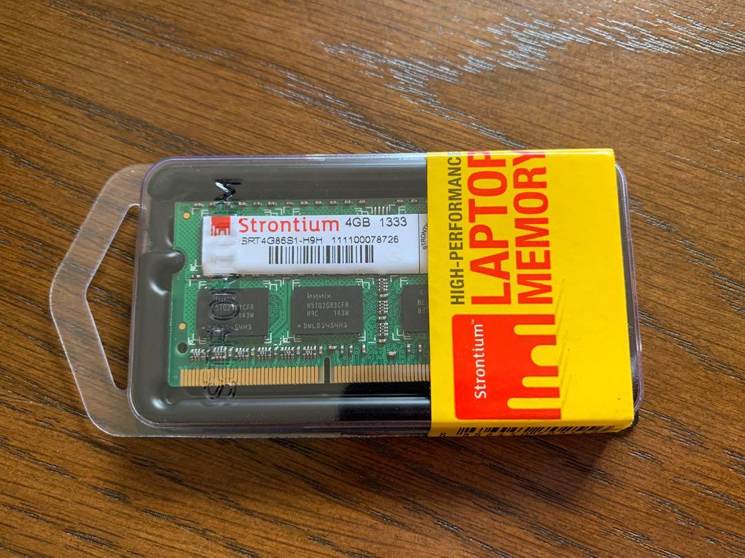 8gb Strontium 4gb 1333 Strontium 4Gb DDR3 1333 Notebook RAM