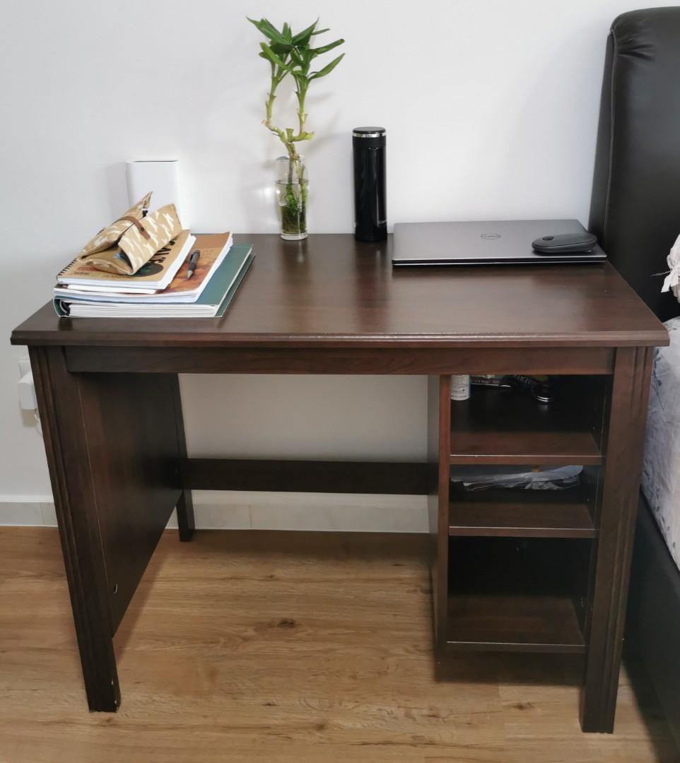 Study Table Ikea Brusali, Furniture & Home Living, Furniture, Tables