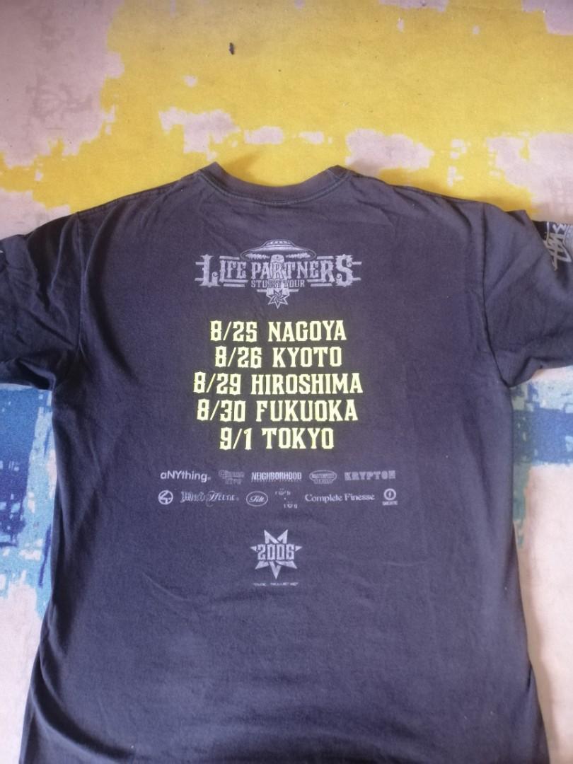STUSSY　LIFE PARTNERS TOUR 2006 限定Tシャツ STUSSY LIFE PARTNERS TOUR 2006 限定Tシャツ STUSSY lIFE PARTNER