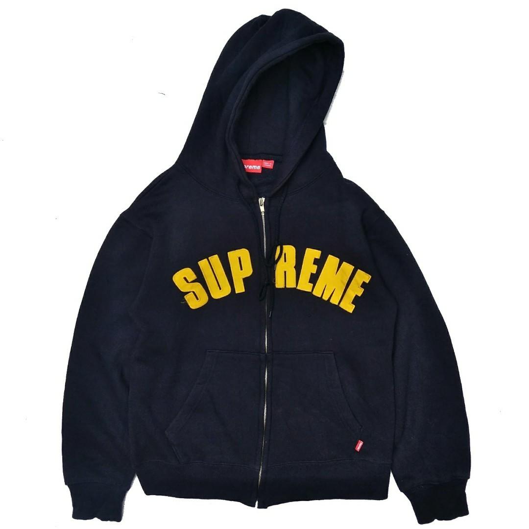 Supreme arc logo sale zip hoodie