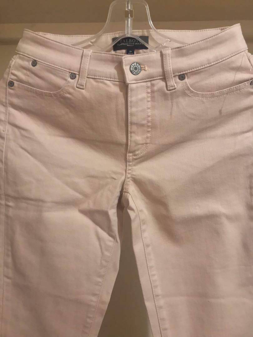 Talbots High-Waist Petites Stretch Pants (Category: Jeans) located in Cavite. Submitted by luck01 (Listing ID 1134111056, Image 2). Description: US bought 🇺🇸 Color: Light Pink Size: W - 28 L - 33.5 Color may differ due to lighting.
