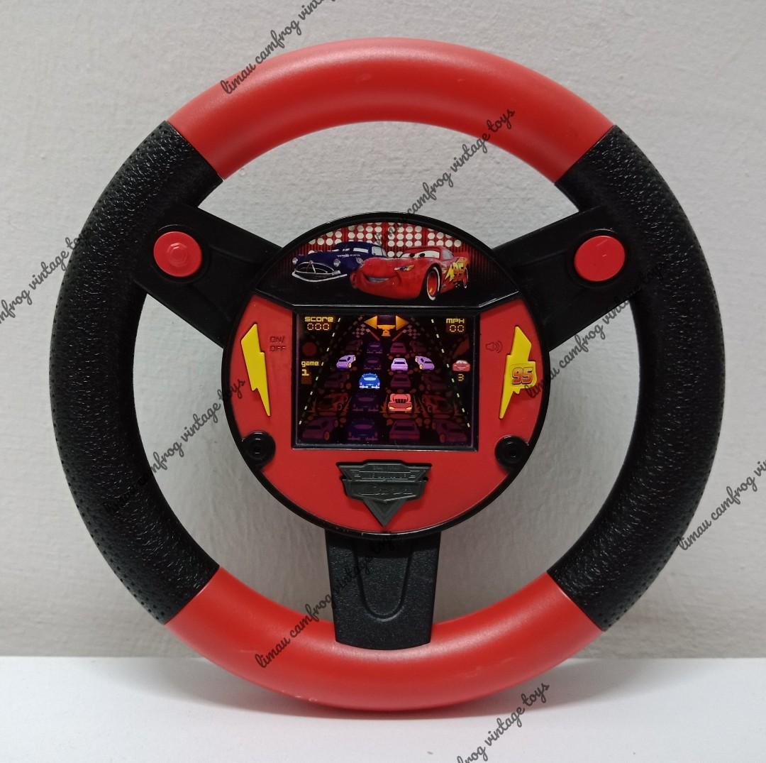 THE WORLD OF CARS DISNEY PIXAR RACING WHEEL LCD HANDHELD GAME, Hobbies &  Toys, Toys & Games on Carousell