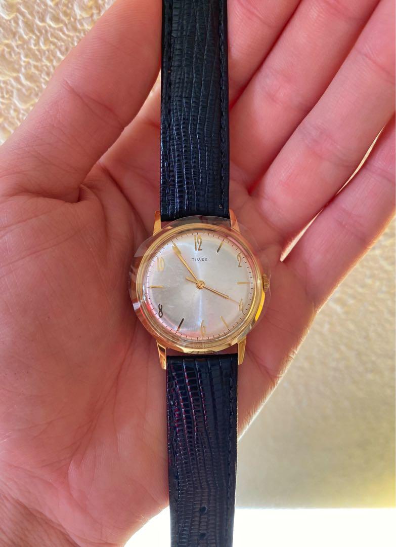 Gold timex marlin hot sale