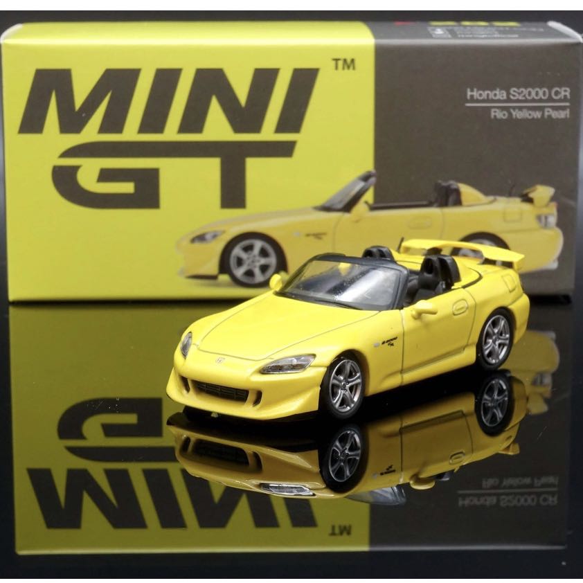 Tiny mini gt 1/64 Honda S2000 ap2 黃, 興趣及遊戲, 玩具 遊戲類- Carousell