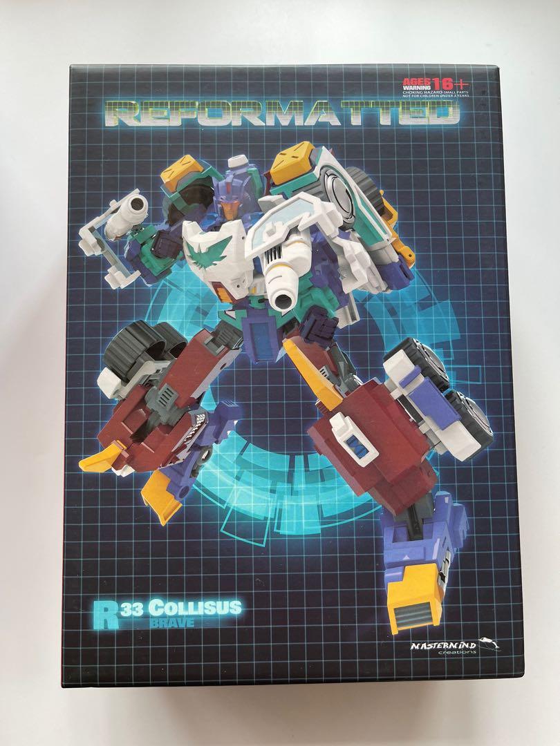Transformers Mastermind Creations Mmc R-33 Collisus Brave Action Figure In Stock