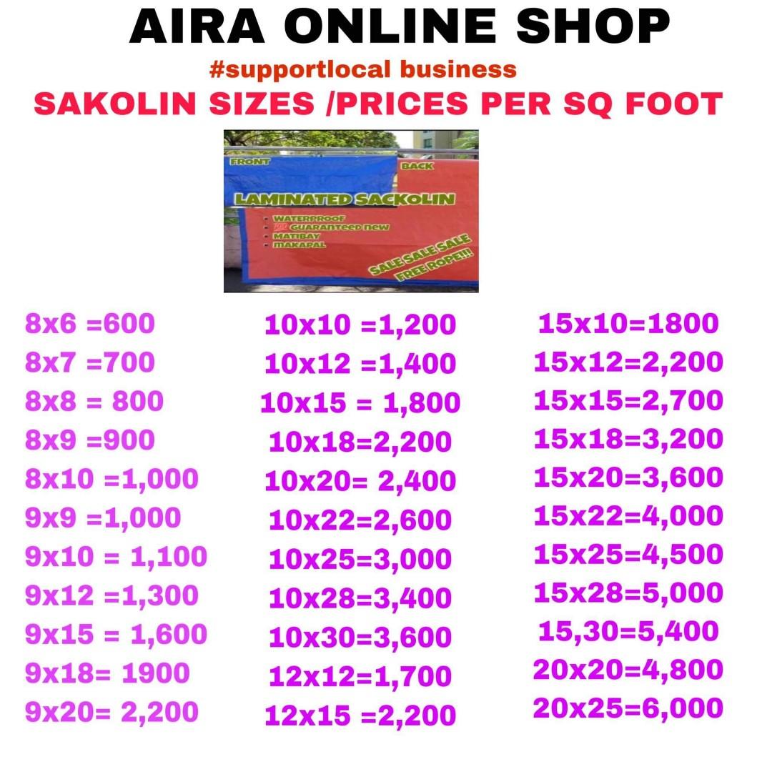 TRAPAL /LONA /TOLDA (Category: Construction & Building Materials) located in Pasay City. Submitted by airaonlineshops (Listing ID 1134088122, Image 2). Description: TRAPAL FOR SALE ORIGINAL MARUYAMA PG FLEX JAPAN MADE S200/S400 RUBBERIZED WITH DOUBLE PLY FREE NYLON ROPES FREE LONA BAGS CASH ON DELIVERY NATION WIDE LOCATION: SANTOLAN PASIG Just call me for more information 09193330836.